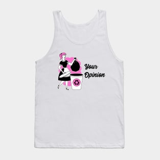 Your Opinion-Vitage Look Tank Top